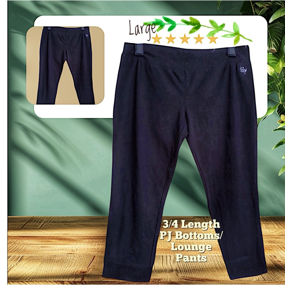 NWT, Pajama Bottom, Exhilaration, 3/4 Length, Size L, New with Tags - Picture 1 of 5